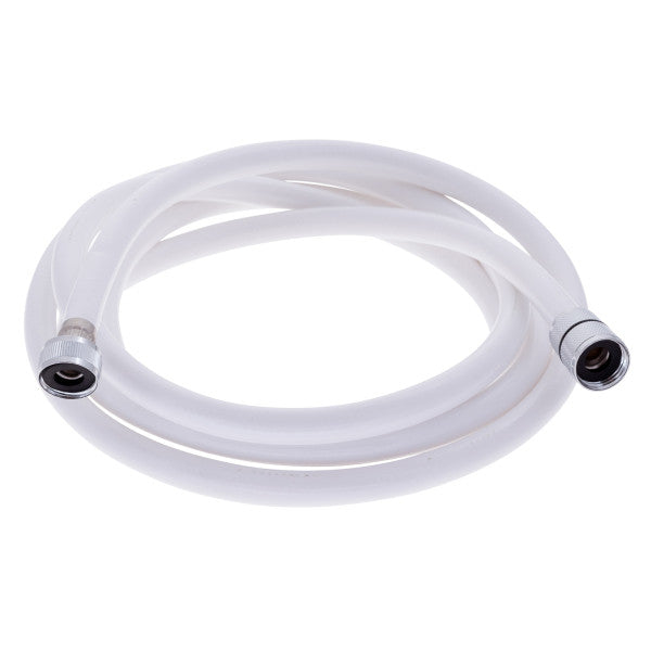 Ambassador Marine – Marine Hose- 10' Rubber PVC, 1/2 in NPS-F + 1/2 in NPS-F White – 130-0018-WH-R