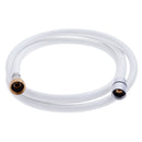 Ambassador Marine – Marine Hose- 6' Rubber PVC, 1/2 in NPS-F + 1/2 in NPS-F Adapter White – 130-0032-WH-R - Essenbay Marine
