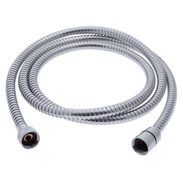 Ambassador Marine – Marine Hose- 6' Stainless Steel 1/2 in NPS-F + 1/2 in NPS-F, Chrome – 130-0033-SS-R