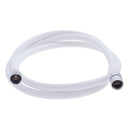 Ambassador Marine – Marine Hose- 6' Rubber PVC, 1/2 in NPS-F + 1/2 in NPS-F White – 130-0033-WH-R - Essenbay Marine