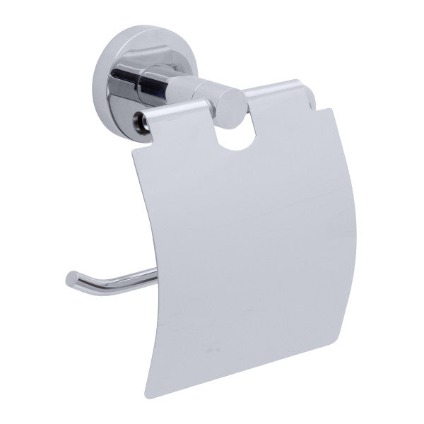Ambassador Marine – Elina- Single Post Toilet Paper. Holder w/Lid Chrome – 130-1901-CP