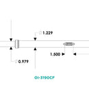 TACO Open Water Internal & Collapsible Carbon Fiber Outrigger Poles OI-319CF - Essenbay Marine