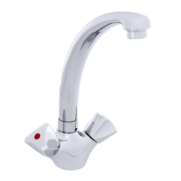 Ambassador Marine – Trinidad- Cast Galley/Wet Bar Faucet for Marine and RV Sinks Chrome – 132-0205-CP