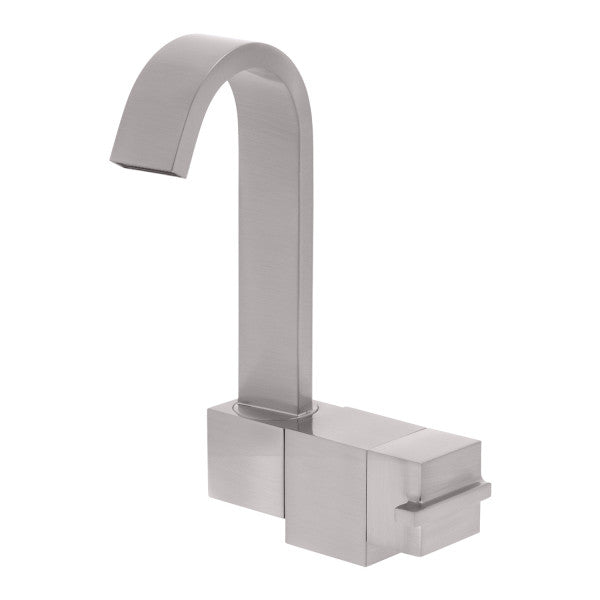 Ambassador Marine – Artaine- Elite Folding Tap Ribbon J-Spout, Brushed Nickel – 132-2009-NP