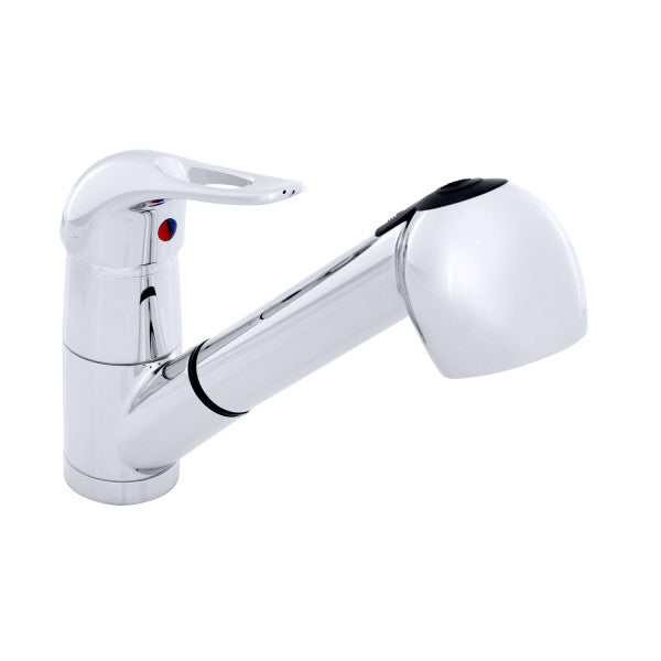 Ambassador Marine – Stasis- Small Pull-Out Galley Faucet for Marine and RV Sinks Chrome – 133-0112-CP