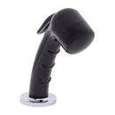 Ambassador Marine – Deck-Mount Sprayer- Small Black Sprayer No Hook, 6' Black Rubber Marine Hose, Low Profile Holder – 134-0049-KP-R - Essenbay Marine