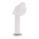 Ambassador Marine – Deck-Mount Sprayer- Large Warm White Sprayer, 6' Stainless Steel Marine Hose, Low Profile Holder – 134-0052-WH - Essenbay Marine