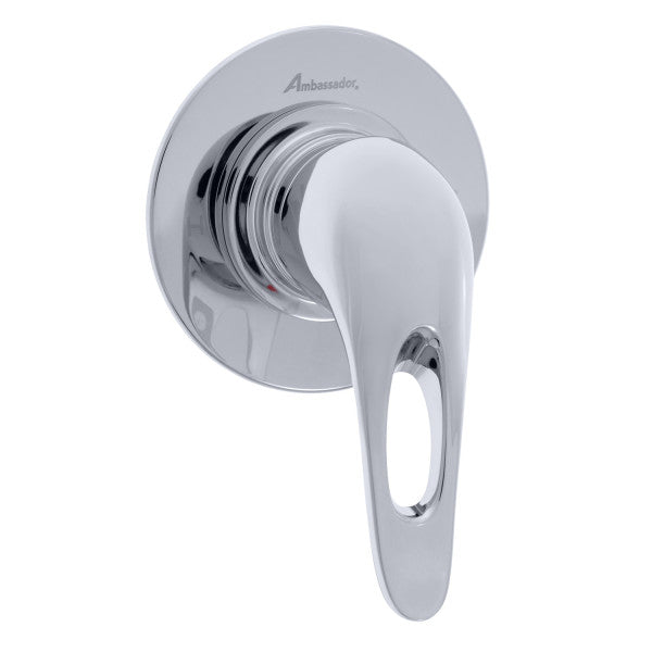 Ambassador Marine – Stasis- 1H Shower Mixer, Thin Wall-Mount Chrome – 135-0132-CP