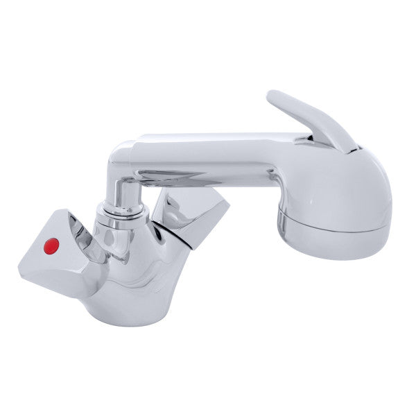 Ambassador Marine – Trinidad- Head/Shower Combo Faucet Large Chrome Sprayer (No Hook, 6' Stainless Steel Marine Hose) Chrome – 134-0267-CP