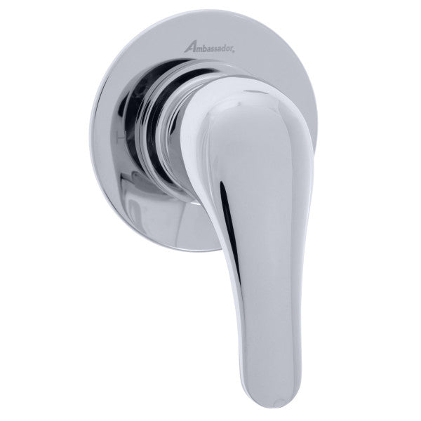 Ambassador Marine – Pacifica- 1H Shower Mixer, Thin Wall-Mount Chrome – 134-0832-CP