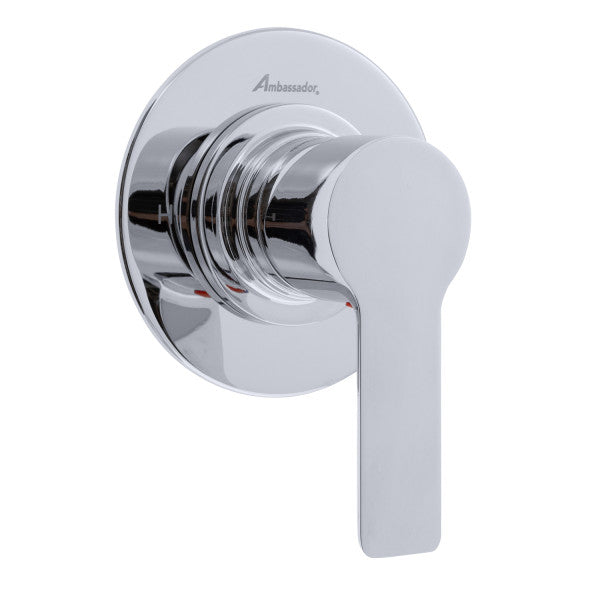 Ambassador Marine – Irva- 1H Shower Mixer, Thin Wall-Mount Chrome – 134-2132-CP
