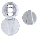 Ambassador Marine – Recessed Cup & Lid Set Stainless Steel Lid / Plastic Cup, Chrome – 136-0015-CP - Essenbay Marine