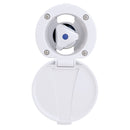 Ambassador Marine – Trinidad- Recessed Control Valve Cold Only, Arctic White Cup & Lid, Chrome Trinidad Handle – 136-0209-CA - Essenbay Marine