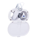 Ambassador Marine – Trinidad- Transom Shower Cold Only, Arctic White Cup & Lid, Hammer-Head Arctic White Sprayer, 6' White Rubber Marine Hose, Chrome Trinidad Handle – 136-0212-AW - Essenbay Marine