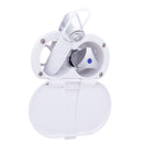 Ambassador Marine – Trinidad- Transom Shower Cold Only, Arctic White Cup & Lid, Hammer-Head Arctic White Sprayer, 6' Stainless Steel Marine Hose, Chrome Trinidad Handle – 136-0216-AW - Essenbay Marine