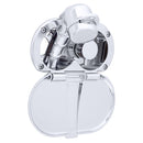 Ambassador Marine – Aidack- Transom Shower Hot/Cold Mixer, Chrome Cup & Lid, Small Chrome Sprayer, 10' White Rubber Marine Hose, Chrome Aidack Handle – 136-1707-CW - Essenbay Marine