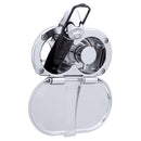 Ambassador Marine – Aidack- Transom Shower Hot/Cold Mixer, Chrome Cup & Lid, Hammer-Head Black Sprayer, 6' Black Rubber Marine Hose, Chrome Aidack Handle – 136-1712-CP - Essenbay Marine