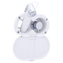 Ambassador Marine – Aidack- Transom Shower Hot/Cold Mixer, Arctic White Cup & Lid, Hammer-Head Arctic White Sprayer, 6' Stainless Steel Marine Hose, Chrome Aidack Handle – 136-1716-AW - Essenbay Marine