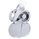 Ambassador Marine – Aidack- Transom Shower Hot/Cold Mixer, Chrome Cup & Lid, Hammer-Head Arctic White Sprayer, 6' Stainless Steel Marine Hose, Chrome Aidack Handle – 136-1716-CA - Essenbay Marine