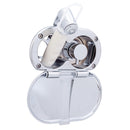 Ambassador Marine – Aidack- Transom Shower Hot/Cold Mixer, Chrome Cup & Lid, Hammer-Head Warm White Sprayer, 6' Stainless Steel Marine Hose, Chrome Aidack Handle – 136-1716-CW - Essenbay Marine