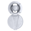 Ambassador Marine – Aidack- Recessed Control Valve Hot/Cold Mixer, Chrome Cup with Stainless Steel Lid, Chrome Aidack Handle – 136-1741-CP - Essenbay Marine