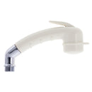 Ambassador Marine – Small Marine Sprayer w/Hook, w/Elbow 1/2 in NPS Warm White – 138-0002-WH-R - Essenbay Marine