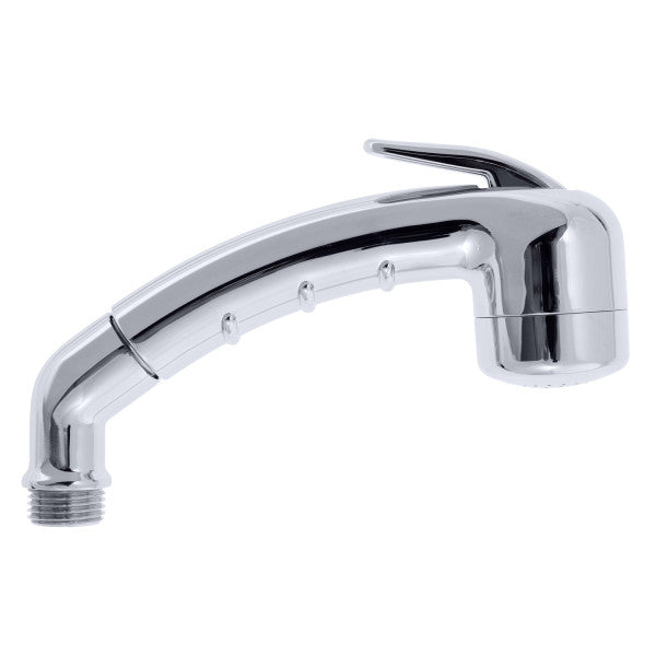 Ambassador Marine – Small Marine Sprayer, No Hook, w/Elbow 1/2 in NPS Chrome – 138-0003-CP-R