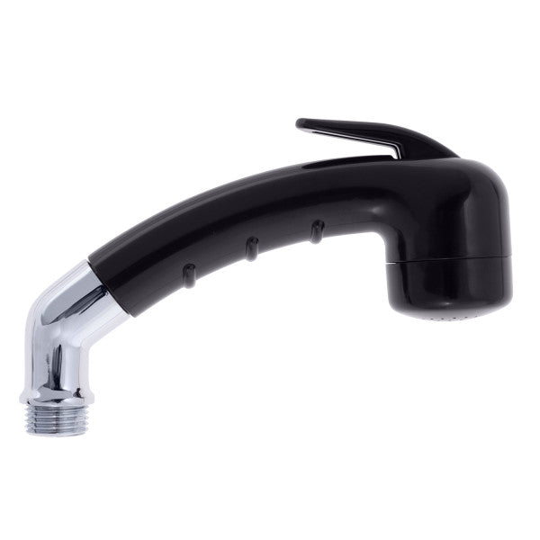 Ambassador Marine – Small Marine Sprayer, No Hook, w/Elbow 1/2 in NPS Black – 138-0003-KP-R