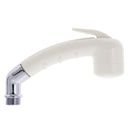 Ambassador Marine – Small Marine Sprayer, No Hook, w/Elbow 1/2 in NPS Warm White – 138-0003-WH-R - Essenbay Marine