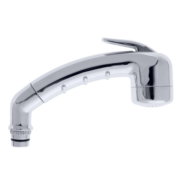 Ambassador Marine – Small Marine Sprayer for Faucet, No Hook, 15/1-M w/Locking Teeth Chrome – 138-0005-CP-R