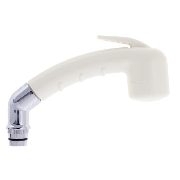 Ambassador Marine – Small Marine Sprayer for Faucet, No Hook, 15/1-M w/Locking Teeth Warm White – 138-0005-WH-R