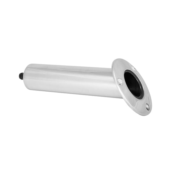 Gemlux Stainless Steel Rod Holder 30° With Removable Drain 325530