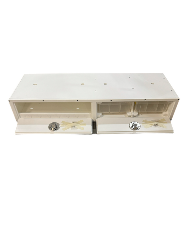 Sportsman Boats Leaning Post Box Tackle Unit Starboard White 103813  2025 and Up