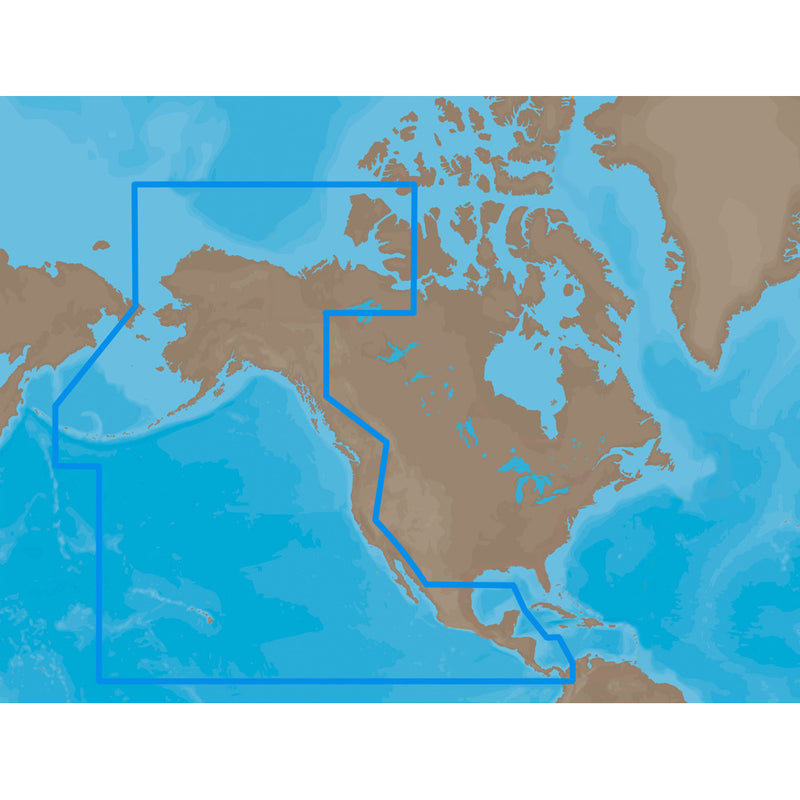 C-MAP MAX NA-M035 - Pacific Coast & Central - SD Card [NA-M035SDCARD] - Essenbay Marine