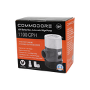 COMMODORE A31-Series Non-Automatic Bilge Pump 1100 GPH/12V  CM-A31-1100B