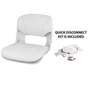 Tempress All-Weather™ Low-Back QD Combo White Seat/White Cushion 45150