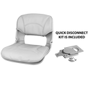 Tempress All-Weather™ Low-Back QD Combo Gray Seat/Gray Cushion 45153