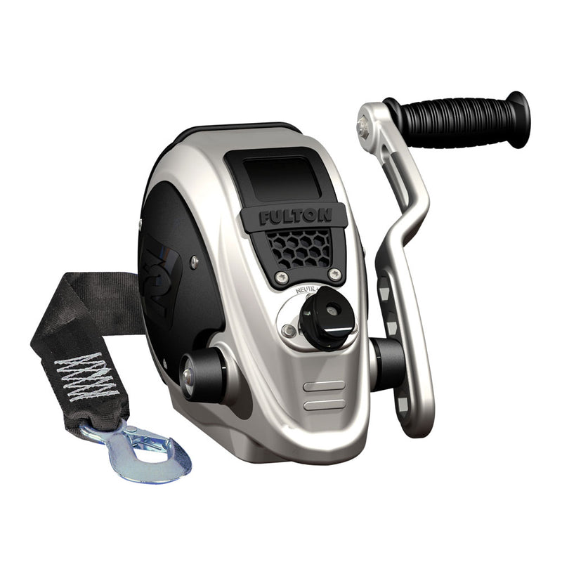 Fulton F2 Trailer Winch 2,000 lbs. w/Strap [FW20000101] - Essenbay Marine