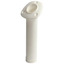 C.E. Smith Flush Mount 30 Degree Nylon Rod Holder - White [55120A] - Essenbay Marine