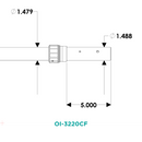TACO Open Water Internal & Collapsible Carbon Fiber Outrigger Poles 20'  OI3220CF - Essenbay Marine