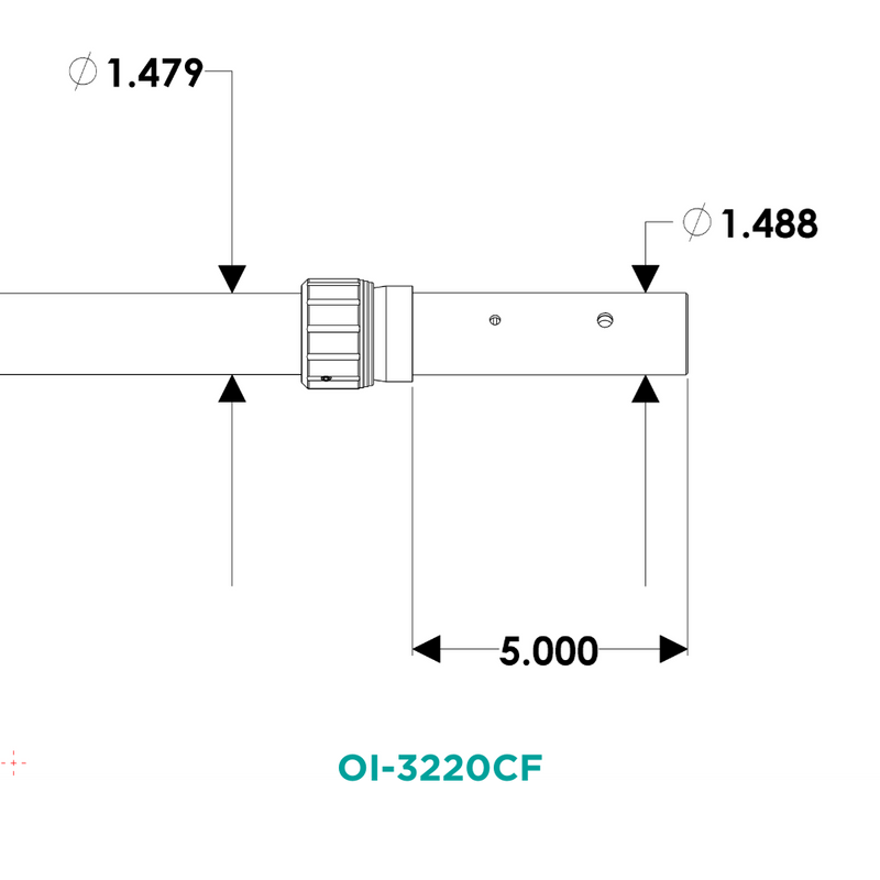 TACO Open Water Internal & Collapsible Carbon Fiber Outrigger Poles 20'  OI3220CF - Essenbay Marine