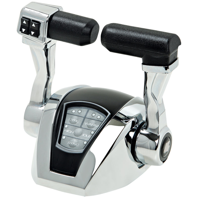 UFlex Power A Electronic Control Package - Dual Engine/Single Station - Mechanical Throttle/Mechanical Shift w/Trim [MM21T] - Essenbay Marine