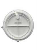 Jim Black / Hi-tide MFG Polar White Boat Access 8" Deckplate 587-8-05 - Essenbay Marine