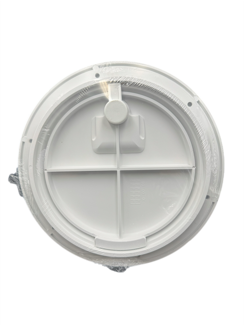 Jim Black / Hi-tide MFG Polar White Boat Access 8" Deckplate 587-8-05