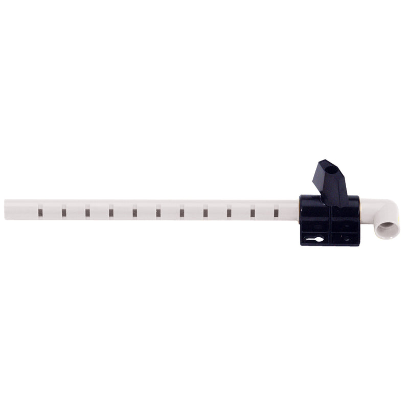 Johnson Pump Aerator Head - 10-1/2" Spray Bar w/Shut Off Valve & Bracket [90681-00] - Essenbay Marine