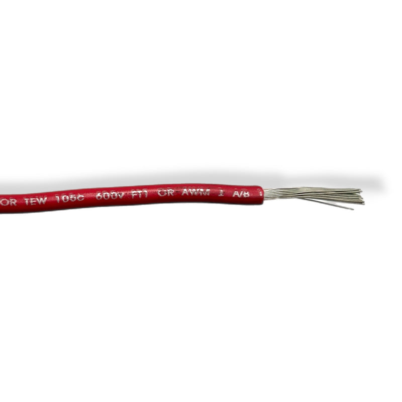 Marine Primary Tinned Copper Wire 14 AWG 41ST Red A1014T-01