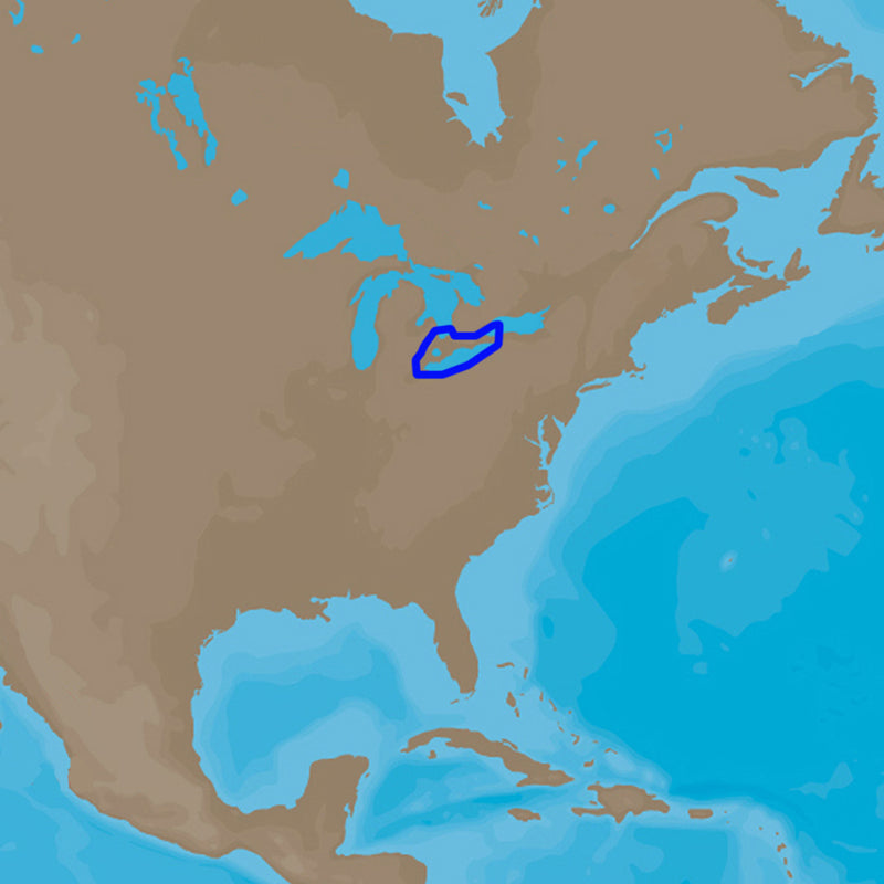C-MAP  4D NA-D933 Lake Erie and Lake St Clair [M-NA-D933-MS] - Essenbay Marine