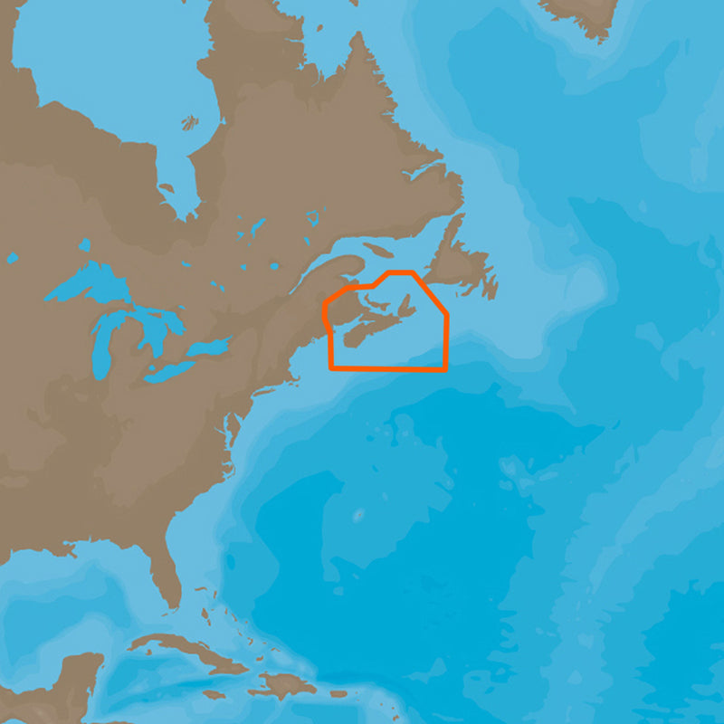 C-MAP  4D NA-D938 Fundy, Nova Scotia Pei & Cape Breton [M-NA-D938]