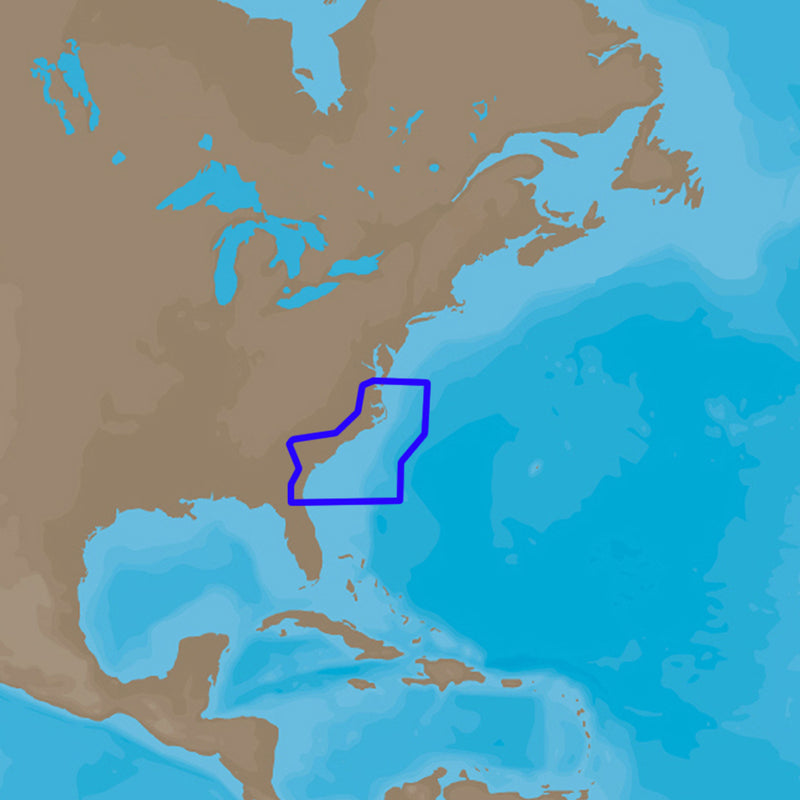 C-MAP  4D NA-D942 Norfolk to Jacksonville [M-NA-D942-MS] - Essenbay Marine