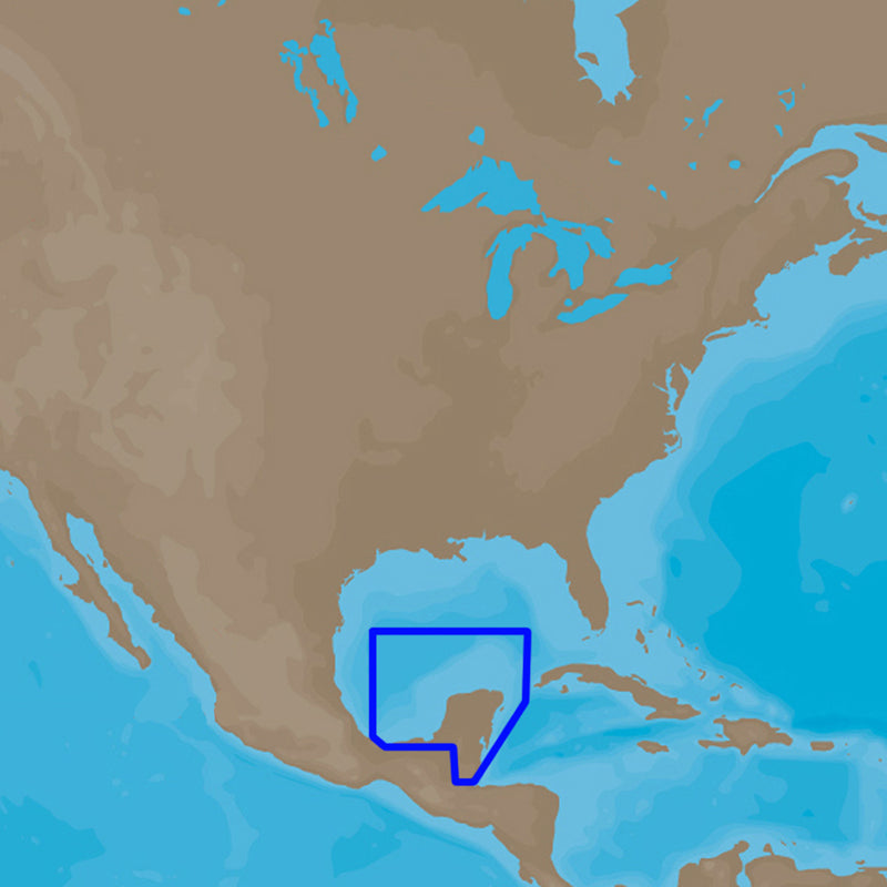 C-MAP  4D NA-947 Coatzacoalcos, MX to Honduras Bay, GT [M-NA-D947-MS] - Essenbay Marine